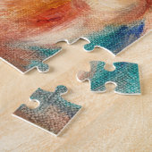Anemonen door Renoir Impressionist Painting Legpuzzel (Zijkant)