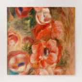 Anemonen door Renoir Impressionist Painting Legpuzzel (Horizontaal)