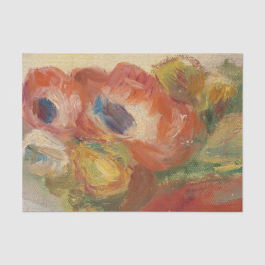 Anemonen door Renoir Tissuepapier (Voorkant)