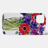 Anemonen in een Glass Jug Case-Mate iPhone Case (Achterkant (horizontaal))