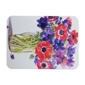 Anemonen in een glazen jug. 2007 magneet (Horizontaal)