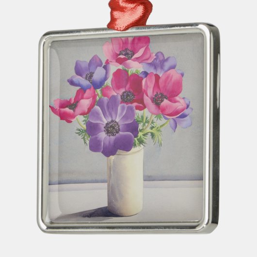 Anemonen Metalen Ornament (Links)