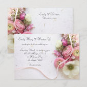 Anemonen, ranunculus, lint kaart (Voorkant / Achterkant)