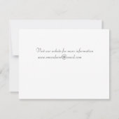 Anemonen, ranunculus, lint save the date (Achterkant)