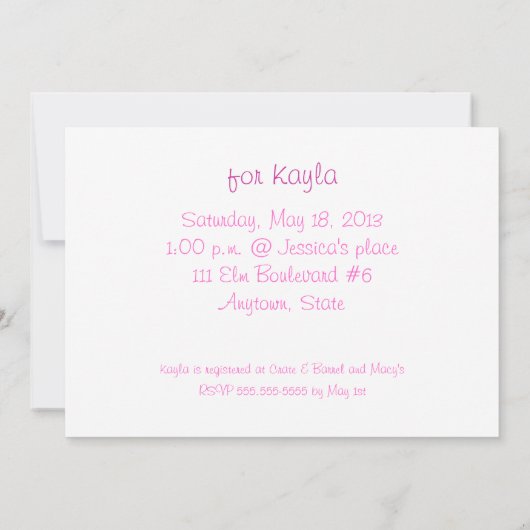 anemonen, ranunculus, vrijgezellenfeest van lint kaart (Achterkant)