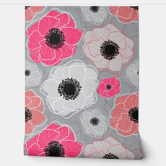 Anemonen Wildflower G603 Behang (Afrollen)