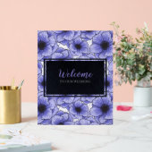 Anemonen Wildflower Patroon G602 Acryl Bord (Huwelijk)