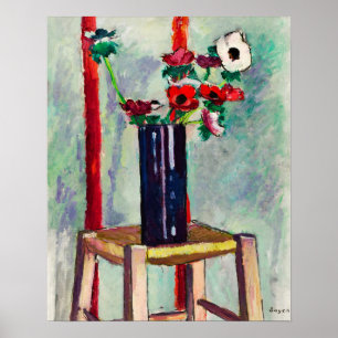 Anemones (1910-1912) Henry Lyman Sayen Poster