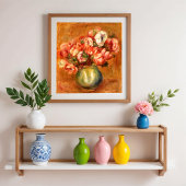 Anemones door Pierre-Auguste Renoir Poster