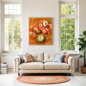 Anemones door Pierre-Auguste Renoir Poster