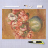 Anemones door Pierre-Auguste Renoir Tissuepapier (Craft)