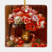 Anemones door Pierre Renoir Keramisch Ornament (Voorkant)