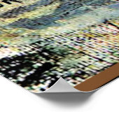 Anemones door Piet Mondrian Poster (Hoek)