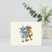 Anemones en Bluets Briefkaart (Staand voorkant)