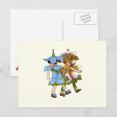 Anemones en Bluets Briefkaart (Voorkant / Achterkant)