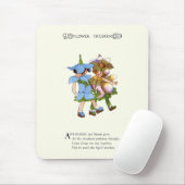 Anemones en Bluets Muismat (Met muis)