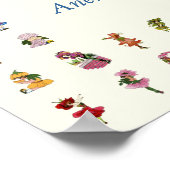 Anemones en Bluets Poster (Hoek)