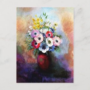 Anemones - Odilon Redon Briefkaart