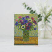 Anemones Postcard Briefkaart (Staand voorkant)