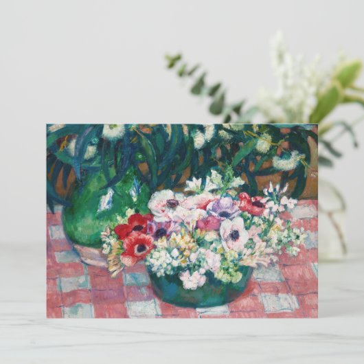 Anémones | Theo van Rysselberghe (Staand voorkant)