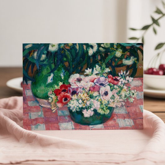 Anémones | Theo van Rysselberghe Kaart