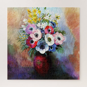 Anemones van Odilon Redon Legpuzzel