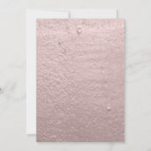 Anemones Waterverf Flowers Wedding Invitations Kaart (Achterkant)