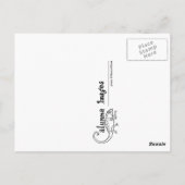 Anemonvis briefkaart (Achterkant)