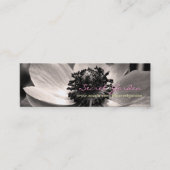 Anemoon 1 Bloemfotografie Visitekaartjes (Voorkant)