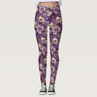 Anemoon Bloem Vrouwen Actieve Kleding Anemoon Bloe Leggings