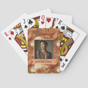 Anemoon geïnspireerde 60e verjaardag mooi pokerkaarten