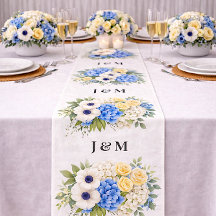 Anemoon Hydrangea Bloem Bruilofts Monogram