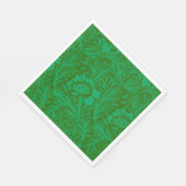 Anemoon in bosgroen servet (Hoek)