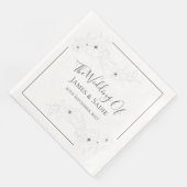 Anemoon op wit servet (Hoek)