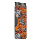 Anemoon Thema 1e Verjaardag Custom Thermosbeker (Geroteerd rechts)