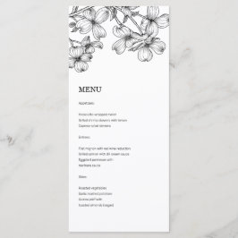 Anemoon Wedding Menu