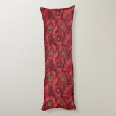 Anemoonprint Cozy Home Boho decoratief Lichaamskussen (Achterkant (Verticaal))