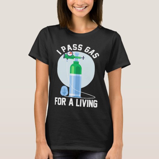 Anesthesia Doctor Anesthesiologist I Pass Gas For  T-shirt (Voorkant)