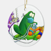 Anesthesia Frog Ornament (Links)