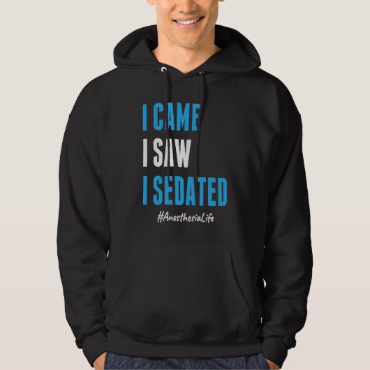 Anesthesia Nurse CRNA Anesthetist Assistant Hoodie (Voorkant)