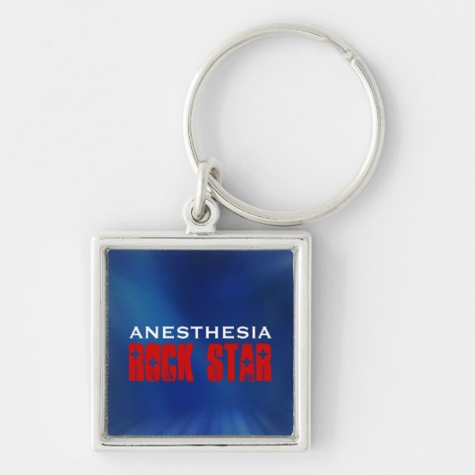 Anesthesia Rock Star Sleutelhanger (Voorkant)