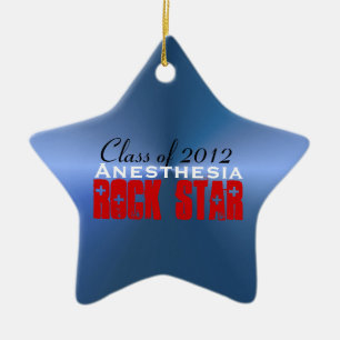 Anesthesia RockStar Keramisch Ornament