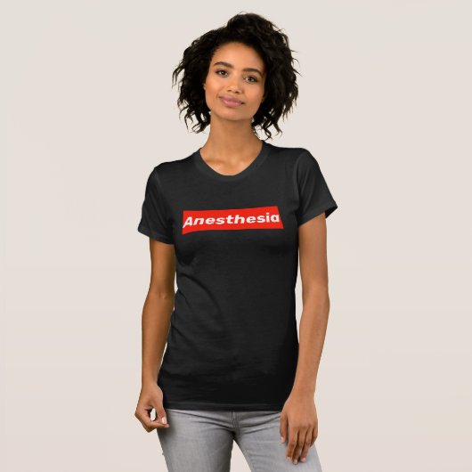Anesthesie CRNA Gift T-shirt (Voorkant volledig)
