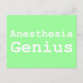 Anesthesie Genius Gifts Briefkaart (Voorkant)