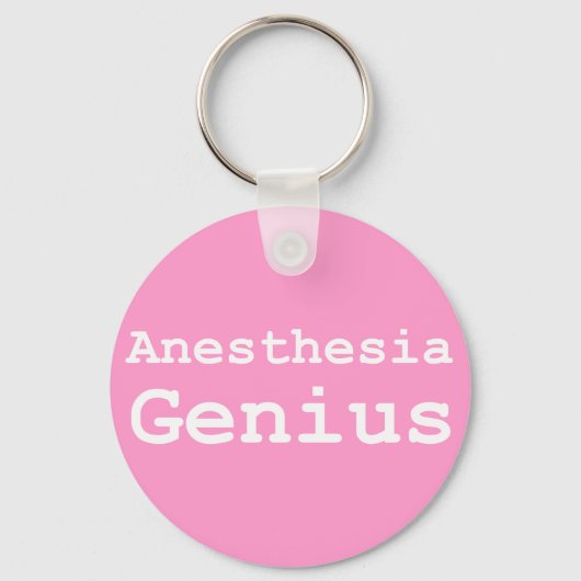Anesthesie Genius Gifts Sleutelhanger (Voorkant)
