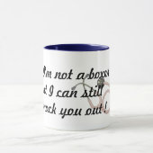 Anesthesie knock-out arts pun grappige mok (Midden)