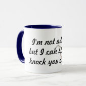 Anesthesie knock-out arts pun grappige mok (Voorkant links)