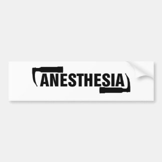 Anesthesie Mac Blade Bumpersticker