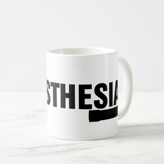 Anesthesie Mac Blade Koffiemok (Voorkant rechts)