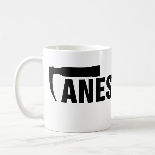 Anesthesie Mac Blade Koffiemok (Links)